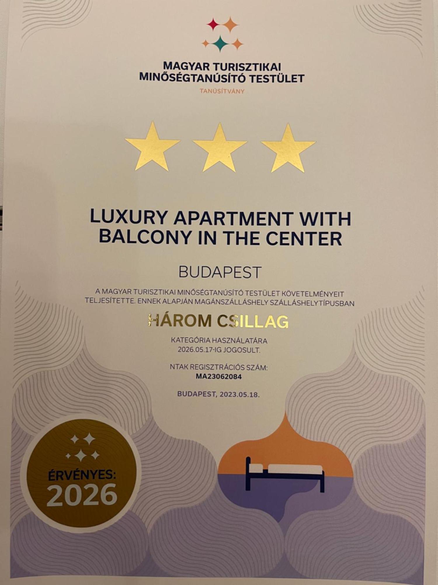 Luxury Apartment With Free Garage And Balcony In The Center Budapest Extérieur photo
